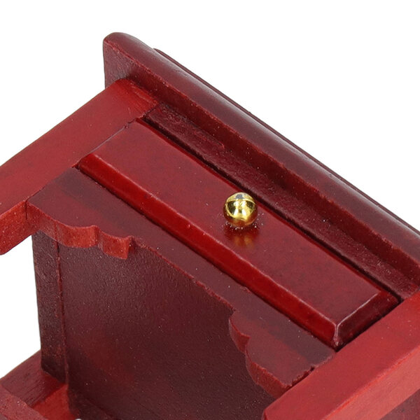 Miniatura Stolik Nocny 1:12 in Legno per Casa delle Bambole