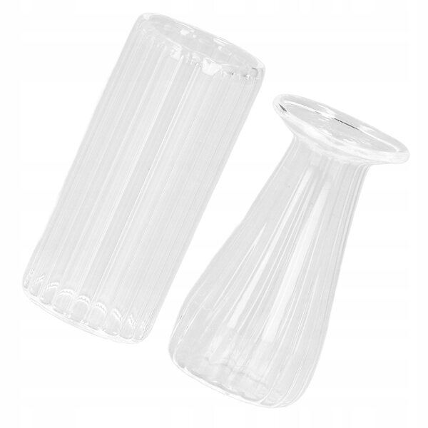 Mini vaso in vetro per casetta delle bambole 1:12 decorativo e realistico
