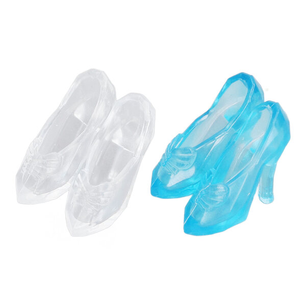 Set 60 Scarpe Miniature 1:12 per Bambole con Accessori Colorati e Orecchini