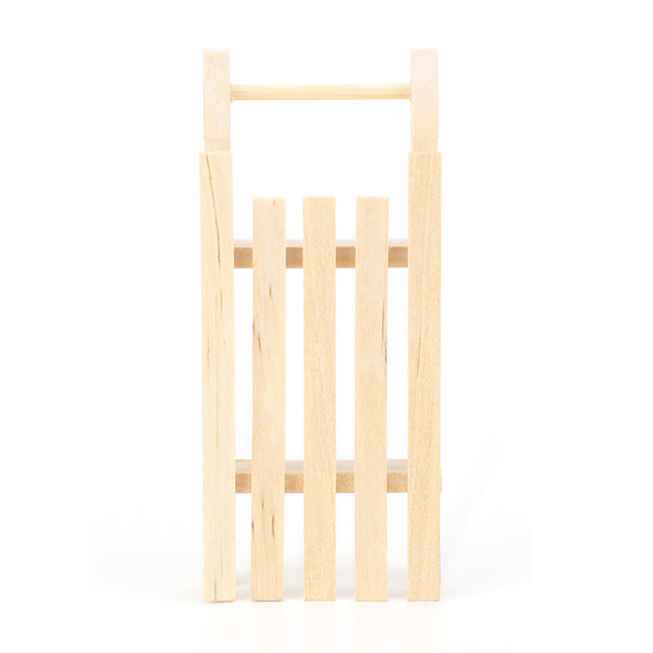 1:12 Miniatur-Holzmodell eines realistischen, handgefertigten Schlittens für das Puppenhaus