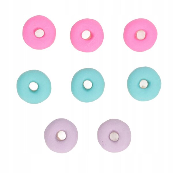Set 5 Mini Torte 1/12 per Casa delle Bambole, Decorazioni Realistiche in Plastica