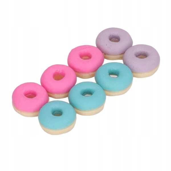 Set 5 Mini Torte 1/12 per Casa delle Bambole, Decorazioni Realistiche in Plastica