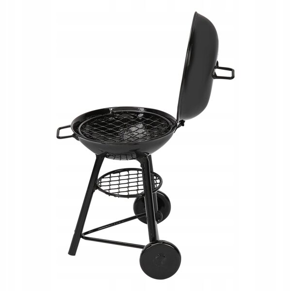 Mini casa per bambole 1:12 con accessori esterni e barbecue - modello rotondo