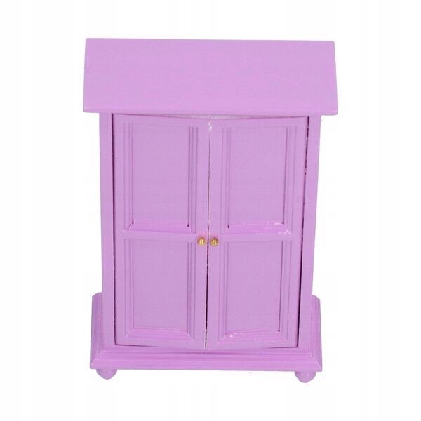Miniatura armadio in legno per casa delle bambole scala 1:12, alta qualità e sicurezza