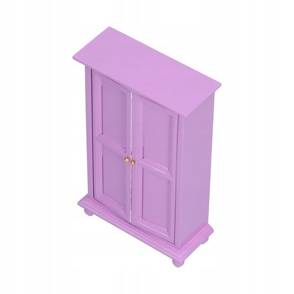 Miniatura armadio in legno per casa delle bambole scala 1:12, alta qualità e sicurezza