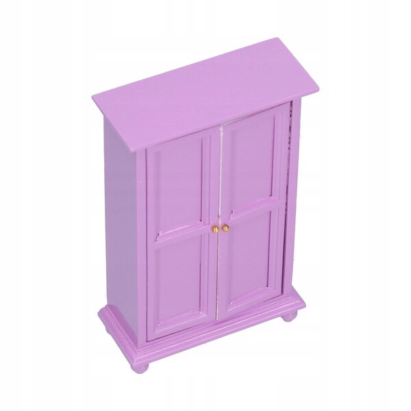 Miniatura armadio in legno per casa delle bambole scala 1:12, alta qualità e sicurezza