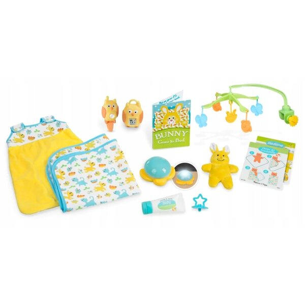 Melissa & Doug per bambini 3+ set per la cura delle bambole - mettere a dormire e prendersi cura