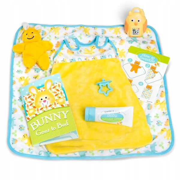 Melissa & Doug per bambini 3+ set per la cura delle bambole - mettere a dormire e prendersi cura
