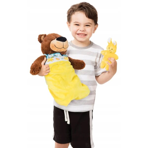 Melissa & Doug per bambini 3+ set per la cura delle bambole - mettere a dormire e prendersi cura