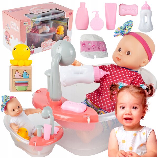 Lust auf Puppen mit Zubehör und Babyparty, Lernspiel
