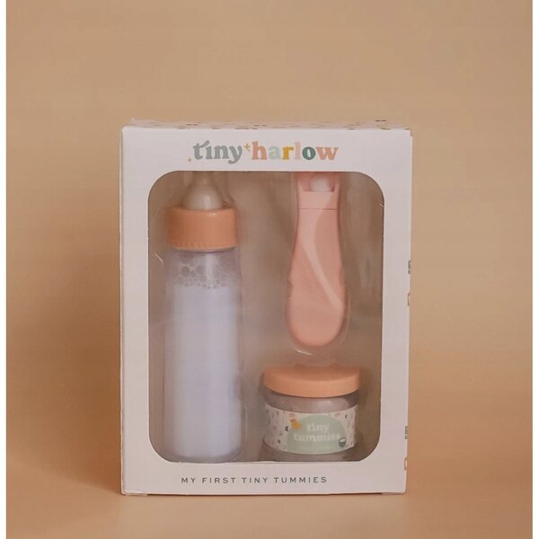 Set Magica Bottiglia e Vasetto con Cucchiaino Tiny Harlow per Bambini 3+