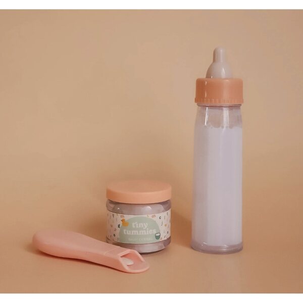 Set Magica Bottiglia e Vasetto con Cucchiaino Tiny Harlow per Bambini 3+
