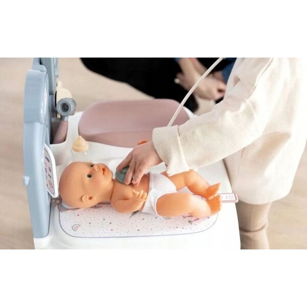 Smoby Baby Care Centro di Cura con Tablet Elettronico e 24 Accessori per Bambini