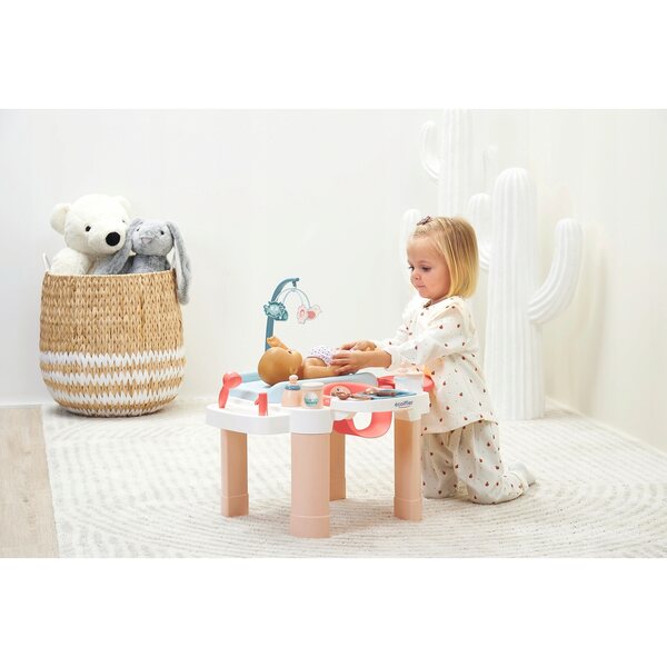 Babysitter's Corner Ecoiffier con Vaschetta e Fasciatoio per Bambole 18m+