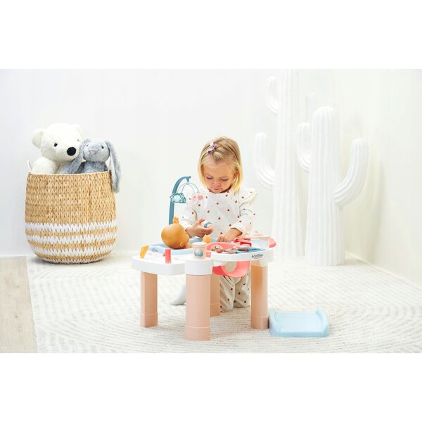 Babysitter's Corner Ecoiffier con Vaschetta e Fasciatoio per Bambole 18m+
