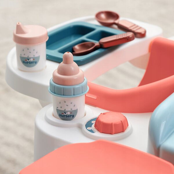 Babysitter's Corner Ecoiffier con Vaschetta e Fasciatoio per Bambole 18m+