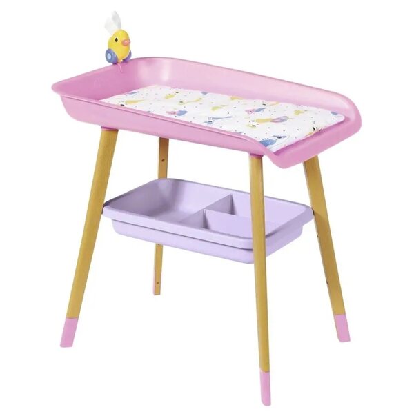 Fasciatoio Baby Born - Pratico fasciatoio con materassino e raccoglitore