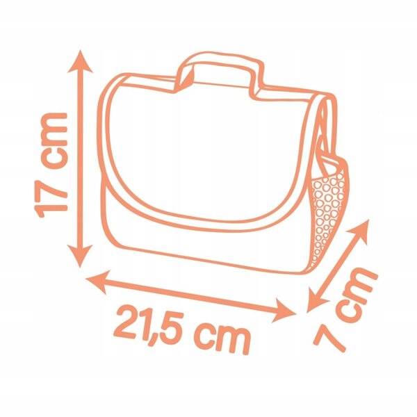 Torba per il cambio con accessori Baby Nurse Smoby per bambole 42 cm