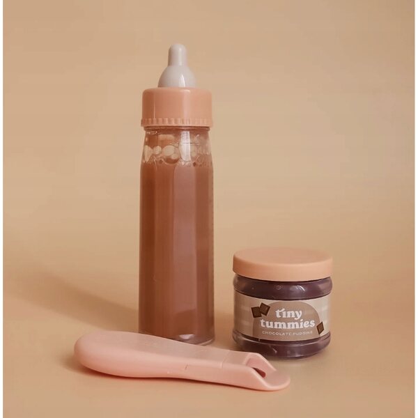 Tiny Tummies Magic Bottle and Jar Tiny Harlow Chocolate Box, Spielzeug für Kinder ab 3 Jahren