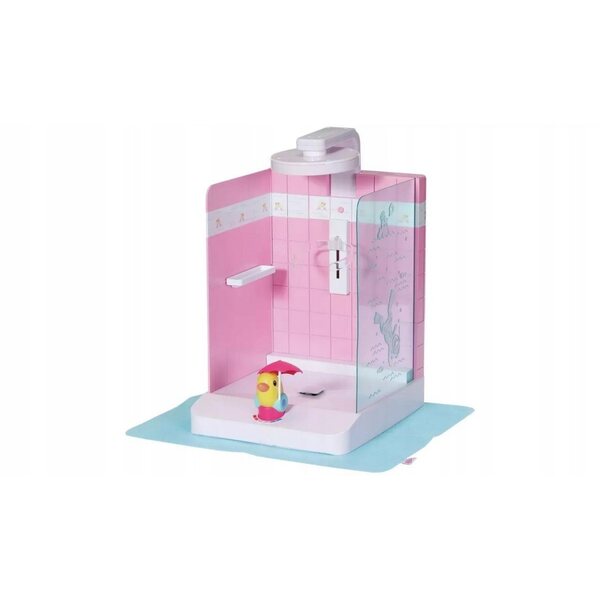 Doccia interattiva Baby Born con pompa elettronica e getto d'acqua regolabile