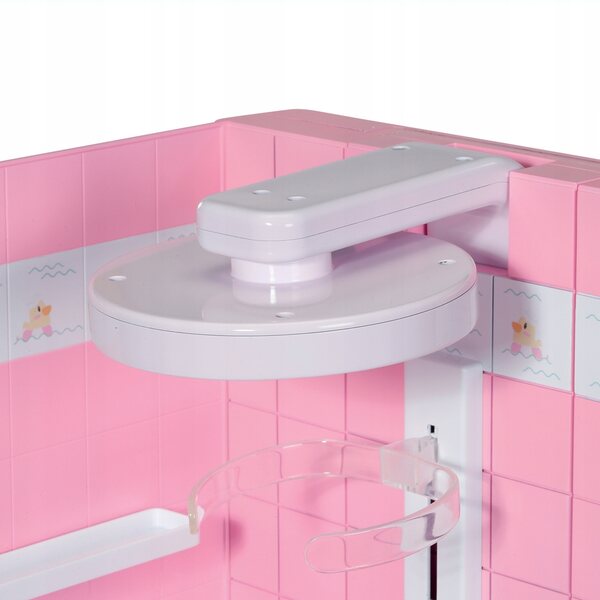 Doccia interattiva Baby Born con pompa elettronica e getto d'acqua regolabile