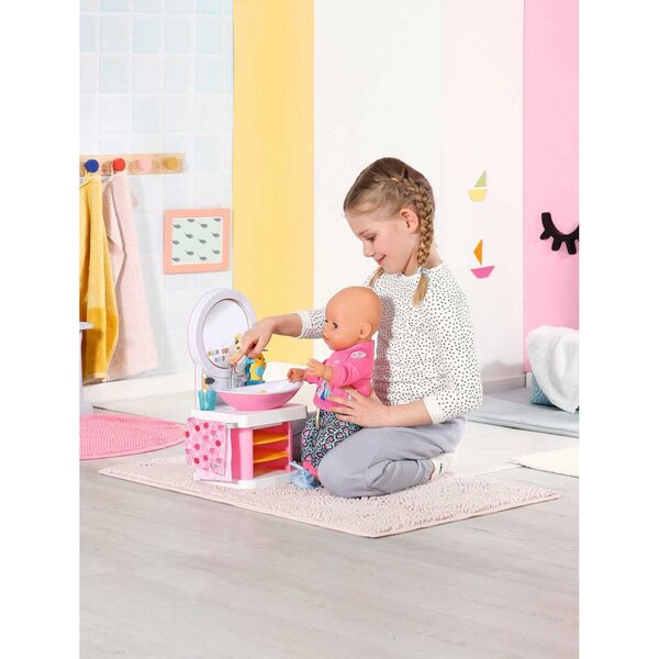 Baby Born Umywalka zum Händewaschen mit Soundeffekten und Lichtern – Lernspiel