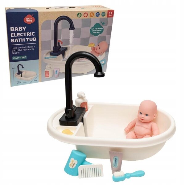 Ich suche ein Puppenbad von Askato mit Zubehör und funktionierender Dusche