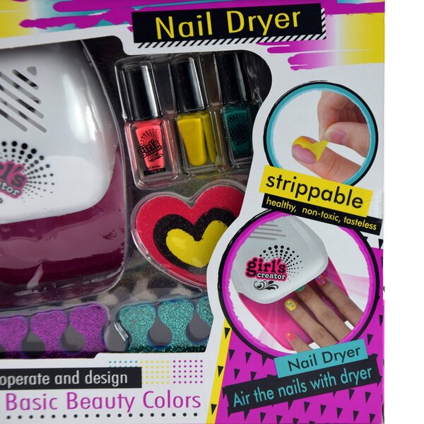 Set per decorare unghie e make-up per bambini, sicuro e completo
