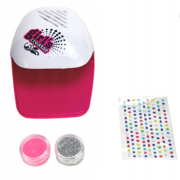 Set per decorare unghie e make-up per bambini, sicuro e completo