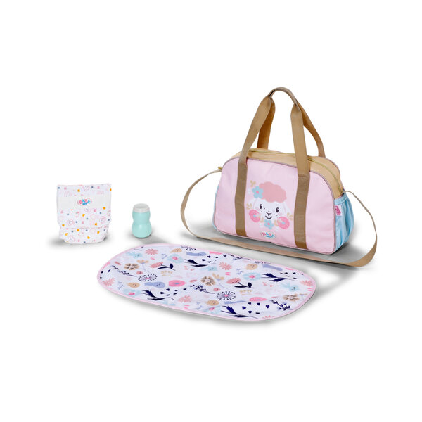 BABY born Wickeltorf mit Blumenmuster für Kinder ab 3 Jahren