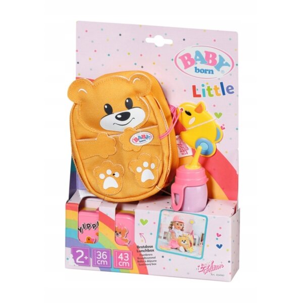Baby Born zaino orsetto per la scuola materna con accessori per bambole