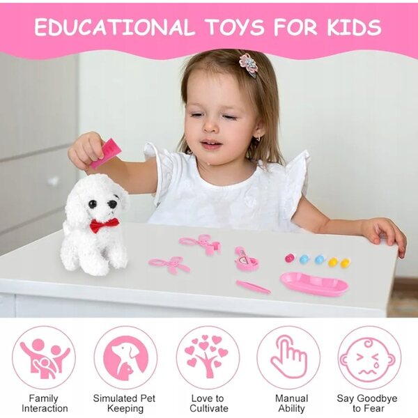 Kleines Tierarzt-Set mit 25 Elementen – Lernspielzeug für Kinder