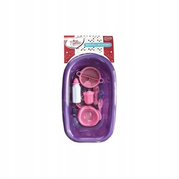 Mega Creative Nella Wanienka con Accessori per Bambole Bobas di 39 cm, Set Completo