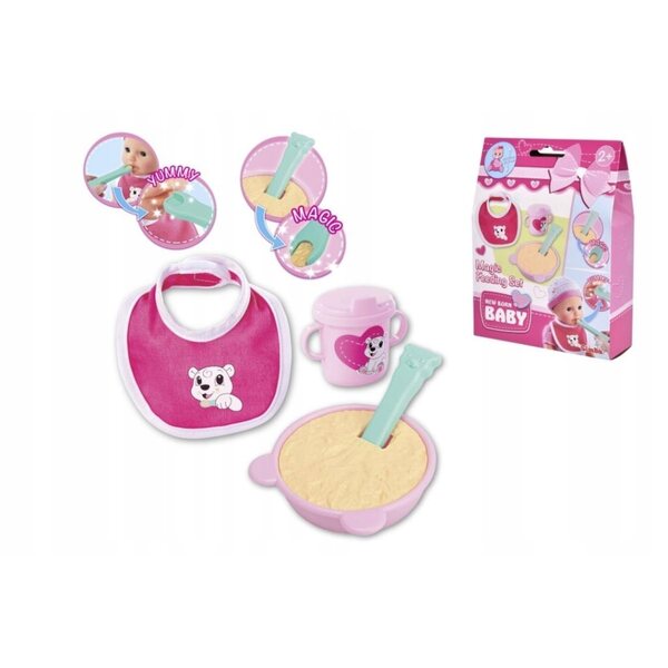 Simba Toys Fütterungszubehör für Kinder ab 3 Jahren aus Kunststoff und Stoff