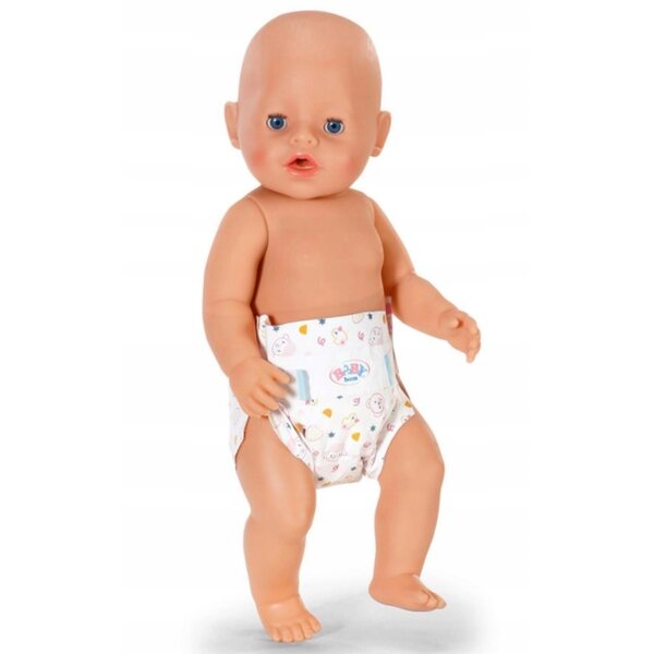 Baby Born Pannolini per Bambole 43 cm Set 5 Pezzi con Chiusura a Strappo