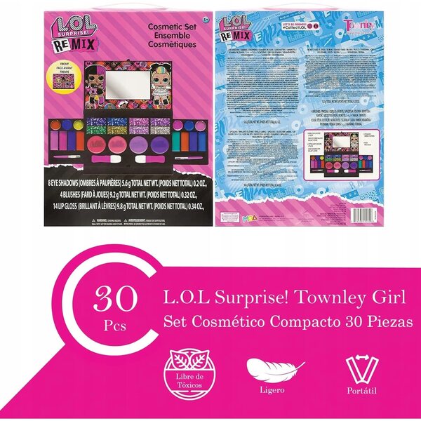 L.O.L Surprise! Townley Girl set cosmetici compatto con specchio per bambine