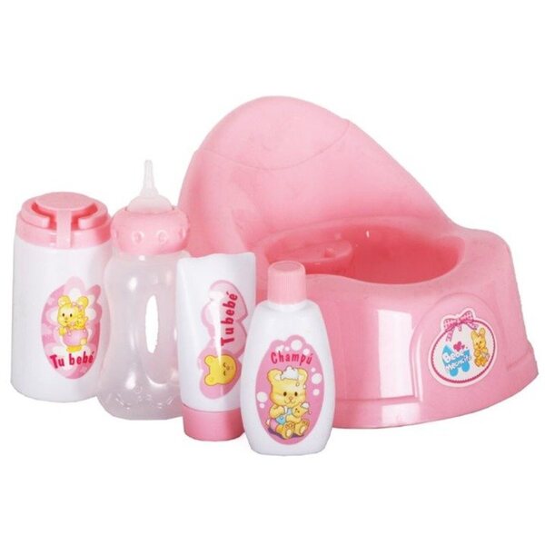 Nocnik per bambole Hipo con accessori 5 pezzi - gioco per bambini dai 3 anni