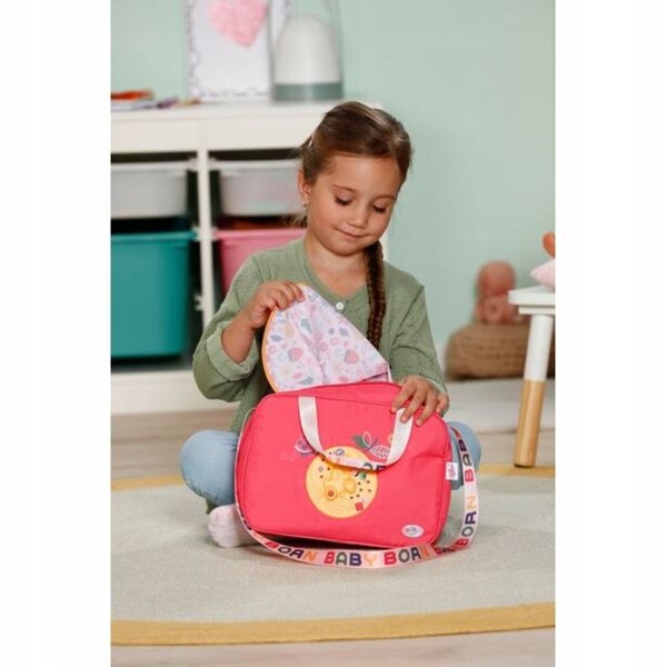 Baby Born Torba per Cambiare Pannolini con Decorazioni a Scatto per Bambole 36-43 cm