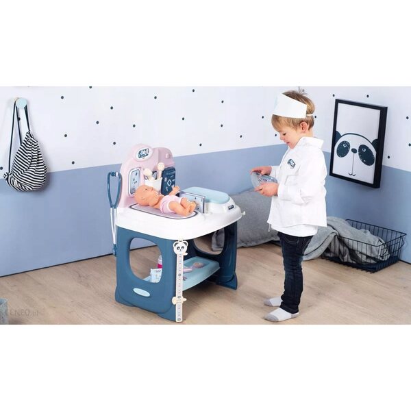 Centro di Cura per Bambole Smoby Baby Care con 27 Accessori per Bambini 3+