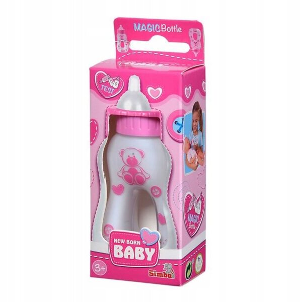 Simba Baby - Magica Bottiglia con Latte che Scompare per Bambole 13 cm