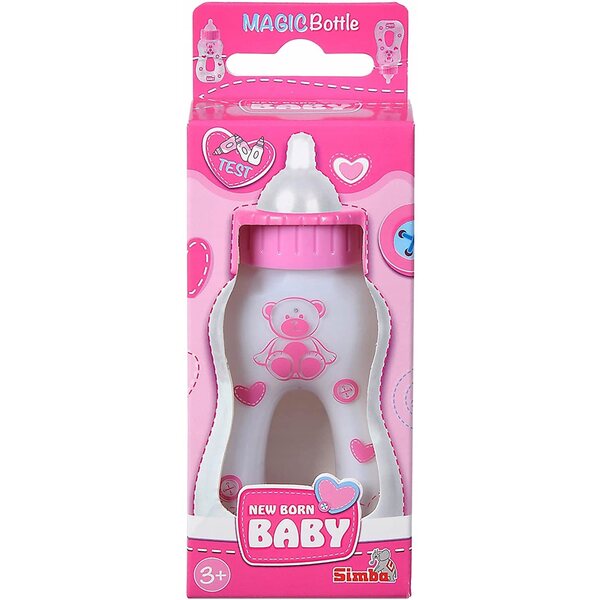 Simba Baby - Magica Bottiglia con Latte che Scompare per Bambole 13 cm