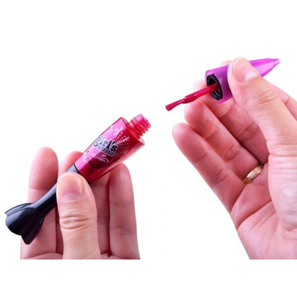 Set Manicure per Bambine con Pennarelli per Decorare Unghie - Gioco Creativo 6+