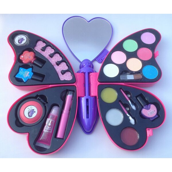 Kinderkosmetikset in Schmetterlingsform für Mädchen ab 3 Jahren
