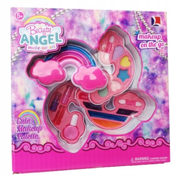 Set trucco giocattolo per bambini con cosmetici sicuri e custodia portatile