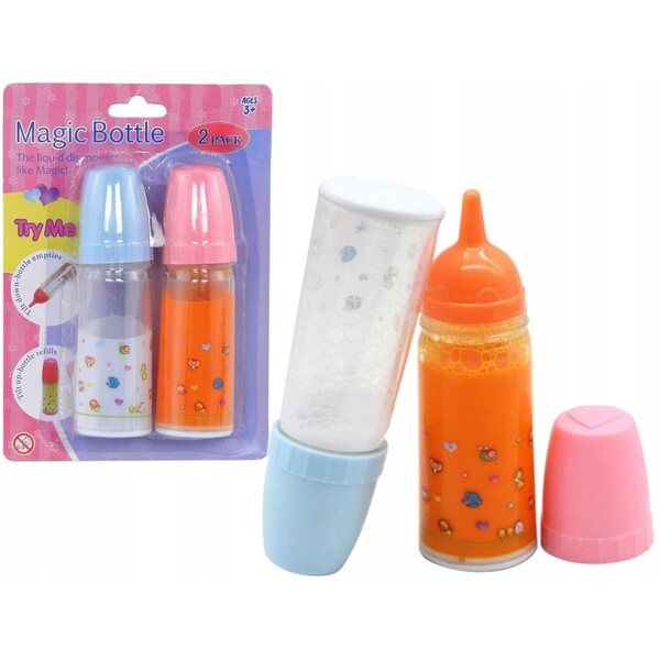 Butellette Magiche per Bambole Adar 2 Pezzi in Plastica per Bambini 3+