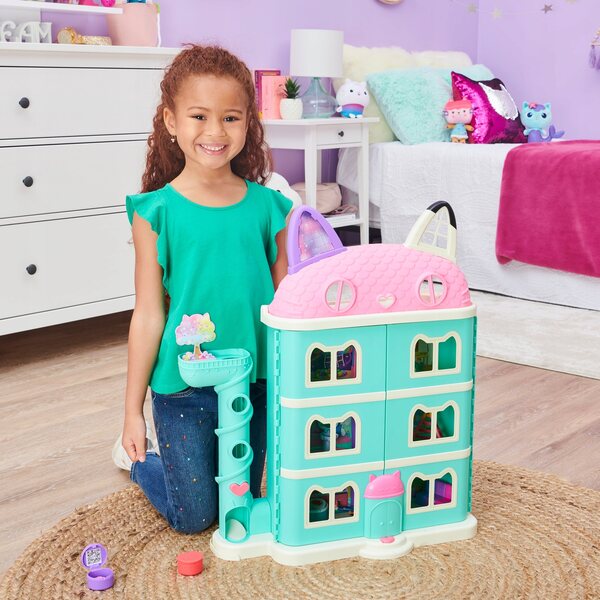 Interattivo Spin Master Cat House Gabi con Figura e Suoni House 60 cm