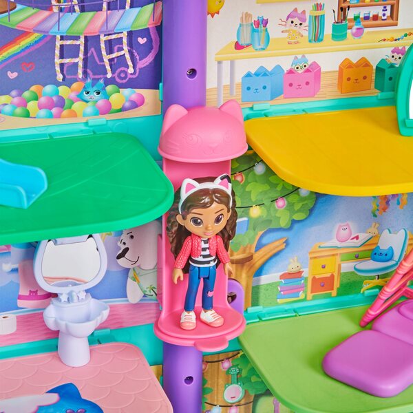 Interattivo Spin Master Cat House Gabi con Figura e Suoni House 60 cm