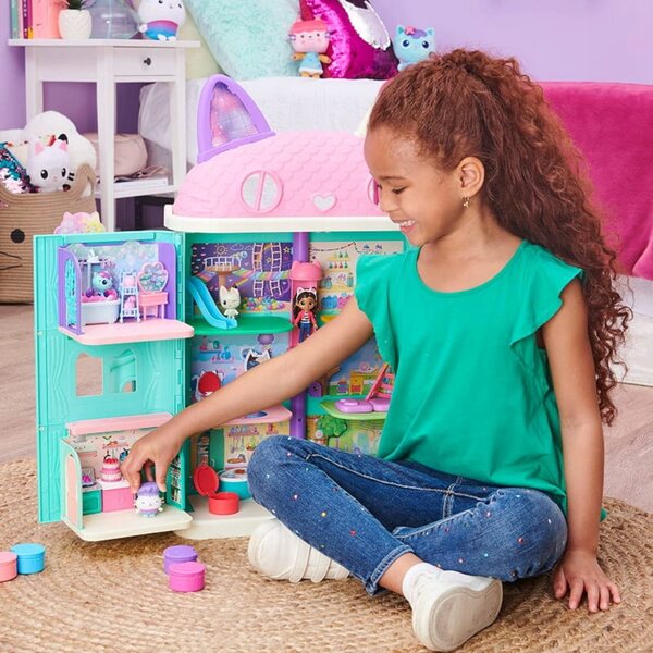 Gabi's Cat House Magic Rooms Küchenset für Kinder ab 3 Jahren