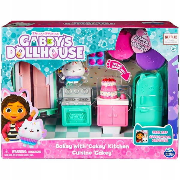 Gabi's Cat House Magic Rooms Küchenset für Kinder ab 3 Jahren