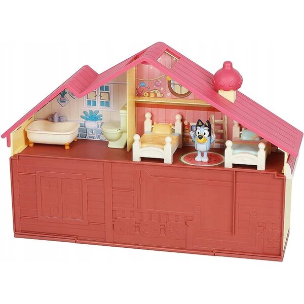 Bluey Family House mit Figur und Zubehör, Lernspiel für Kinder ab 3 Jahren